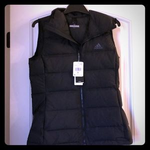 Adidas Down Puffy Vest, Sz Medium